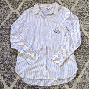 Old Navy Gimmie Space Striped Button Down …
